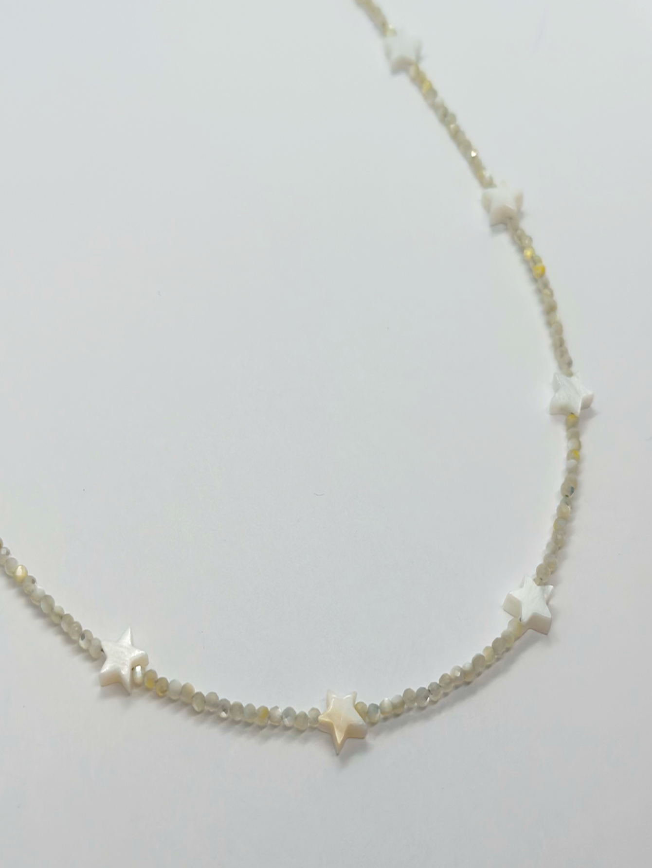 Los Angeles Mother of Pearl Star Necklace