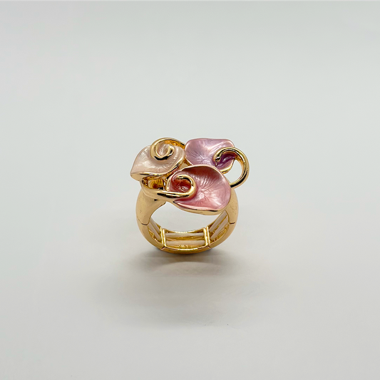 Kyoto Pink Floral Ring